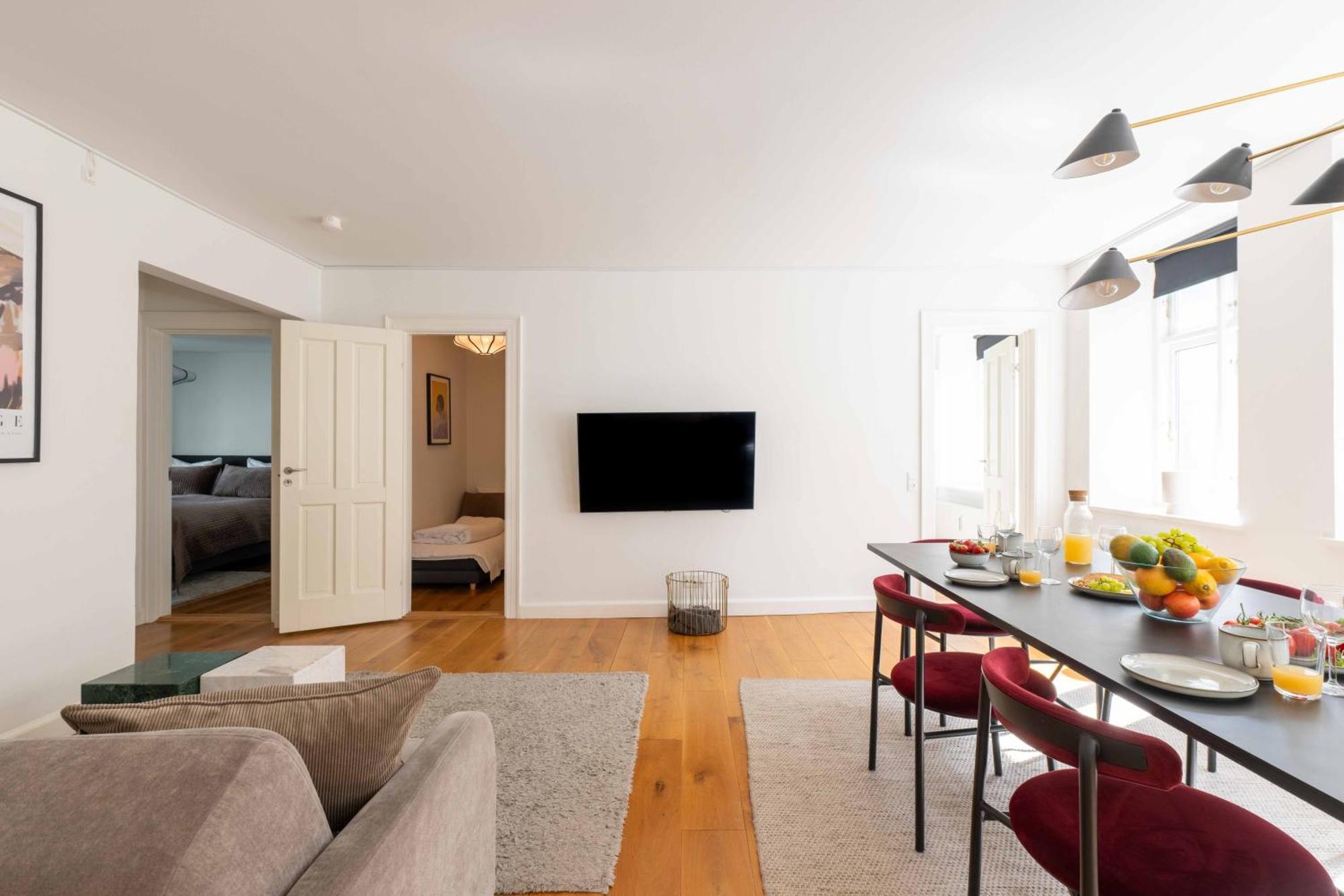 Perfect 3 Bedroom Apartment In The Heart Of Cph Копенгаген Экстерьер фото